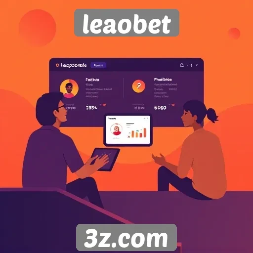 Estatísticas de usuários ativos no site leaobet