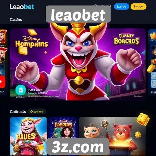 Principais jogos disponíveis na plataforma leaobet